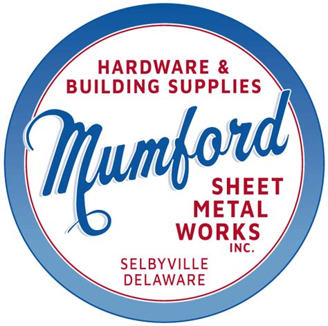 mumford sheet metal delaware|mumford sheet metal company.